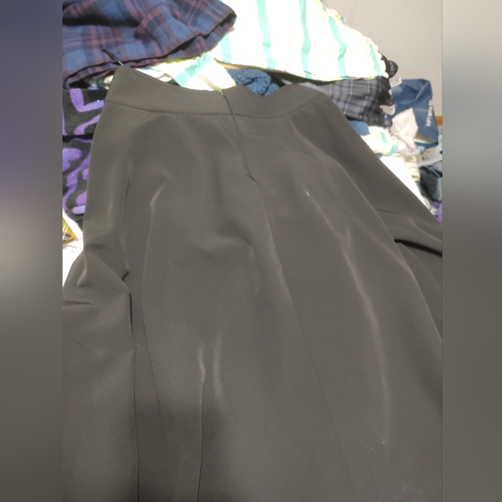 Long black skirt
